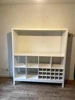 Kallax vakkenkast met wijnrek inzet, Huis en Inrichting, Kasten | Boekenkasten, Ophalen, Met plank(en), 100 tot 150 cm, 150 tot 200 cm