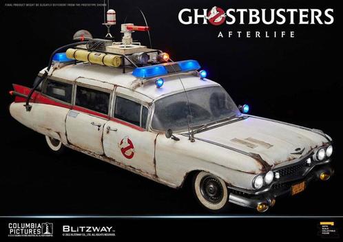 Blitzway Ghostbusters: Afterlife ECTO-1 1959 Cadillac, Verzamelen, Film en Tv, Nieuw, Film, Beeldje, Replica of Model, Ophalen of Verzenden