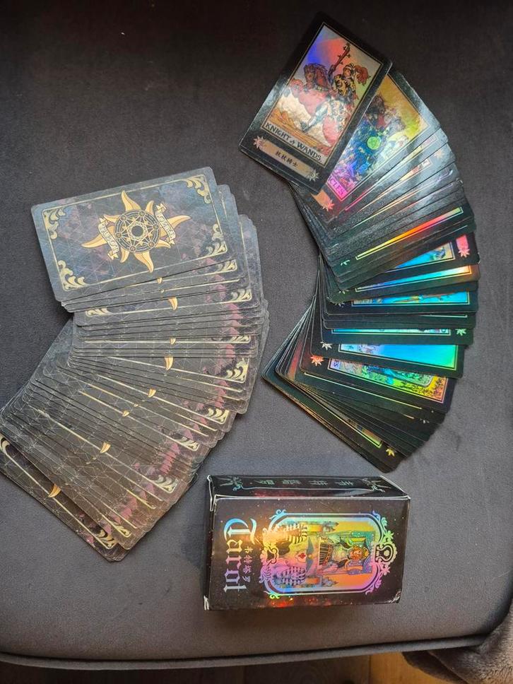 Mooie Tarot Kaarten Set, Hobby en Vrije tijd, Gezelschapsspellen | Bordspellen, Gebruikt, Een of twee spelers, Ophalen of Verzenden