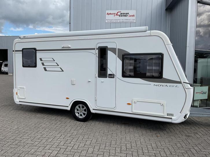 Eriba Nova GL 465 GL Winnerline Thule Luifel, Caravans en Kamperen, Caravans, Bedrijf, tot en met 4, 1250 - 1500 kg, Rondzit, Eriba