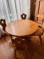 eetkamer tafel, Huis en Inrichting, Ophalen, Eiken, Zo goed als nieuw, Vier personen