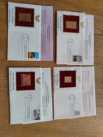 Gouden Postzegels First Day Cover Collectie, Ophalen of Verzenden, Na 1940