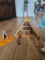 Playmobil piramide 4240 en sfynx 4242, Ophalen of Verzenden, Gebruikt, Complete set