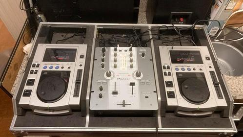 DJ set Pioneer CDJ-100 DJM-250 white incl Zomo Flightcase, Muziek en Instrumenten, Dj-sets en Draaitafels, Gebruikt, Dj-set, Pioneer