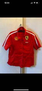 Fila Ferrari Shell shirt mt l, Fila, Maat 42/44 (L), Ophalen of Verzenden, Zo goed als nieuw