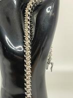 14k witgouden tennisarmband met 4,2 ct natuurlijke diamanten, Sieraden, Tassen en Uiterlijk, Armbanden, Wit, Nieuw, Ophalen of Verzenden