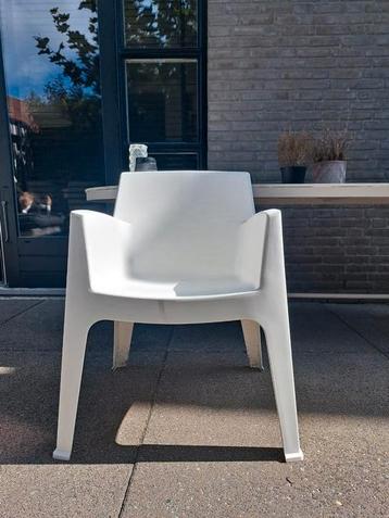Tuinstoelen wit 4 stuks zgan beschikbaar voor biedingen