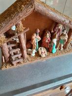 Kerststal compleet, Ophalen of Verzenden, Zo goed als nieuw, Poppenhuis