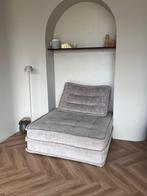 Riviera Maison -Lounge bank (1,5 persoons) - grijs, Huis en Inrichting, Banken | Bankstellen, Ophalen, Gebruikt, 100 tot 125 cm
