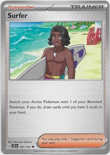 Surging Sparks,  Surfer [uncommon] 187/191 beschikbaar voor biedingen