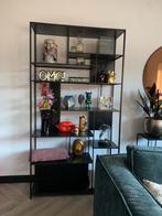 Maisons du Monde - open vakkenkast zwart metaal, Ophalen, Met plank(en), 200 cm of meer, Zo goed als nieuw