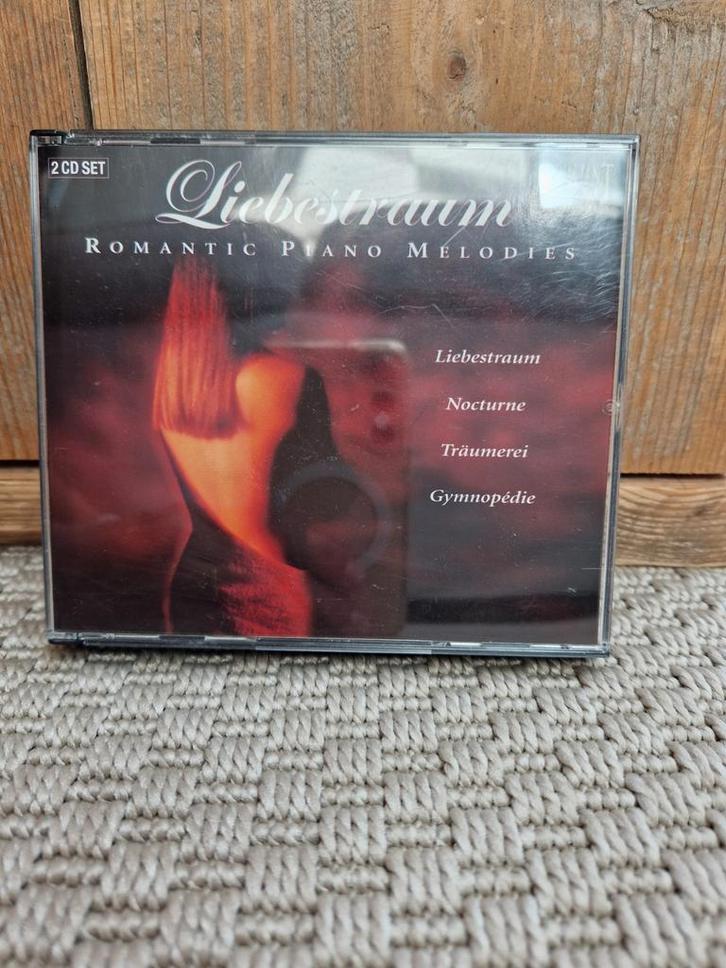 Liebestraum - Romantische Pianomelodieën (2CD), Cd's en Dvd's, Cd's | Klassiek, Gebruikt, Kamermuziek, Romantiek, Boxset, Ophalen of Verzenden