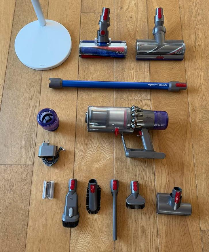 Dyson V11 Absolute met Floor Dok zeer goede staat, Witgoed en Apparatuur, Stofzuigers, Zo goed als nieuw, Ophalen of Verzenden