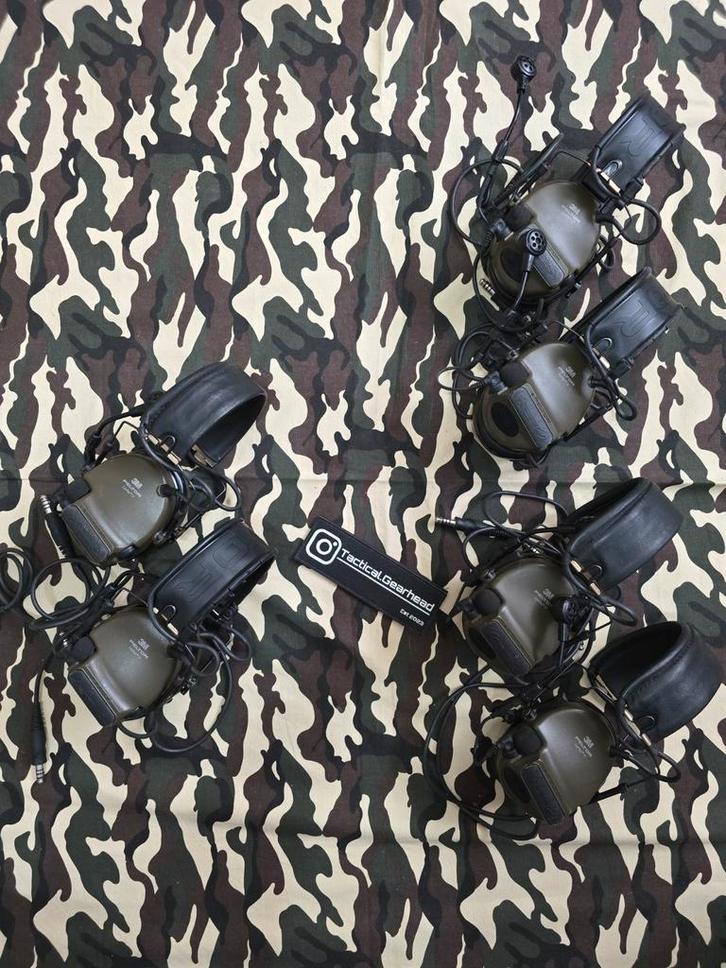 3M Peltor Comtac 6 Dualcomm NATO Bedraad, Verzamelen, Militaria | Algemeen, Landmacht, Overige typen, Amerika, Ophalen of Verzenden