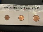 San Marino 1,2,5 cent 2006, Postzegels en Munten, Munten | Europa | Euromunten, Ophalen of Verzenden, San Marino, 1 cent, Setje