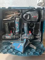Bosch Professional 12V set, Doe-het-zelf en Verbouw, Gereedschap | Boormachines, Ophalen of Verzenden, Zo goed als nieuw, Boor- en Schroefmachine