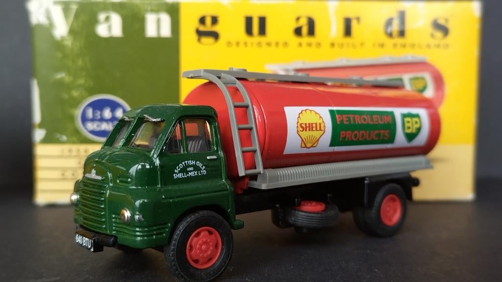 Bedford S Tanker BP Shell 1:64 Vanguards Pol, Nieuw, Ophalen of Verzenden, Bus of Vrachtwagen, Corgi Vanguards ltd