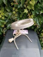 Industrieel antiek loep of werkplaatslampje, Ophalen of Verzenden