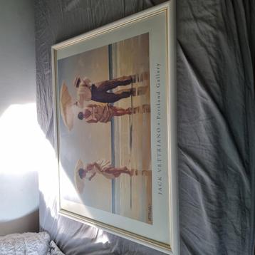 Fotolijst 55x74 in goede staat WIT  beschikbaar voor biedingen