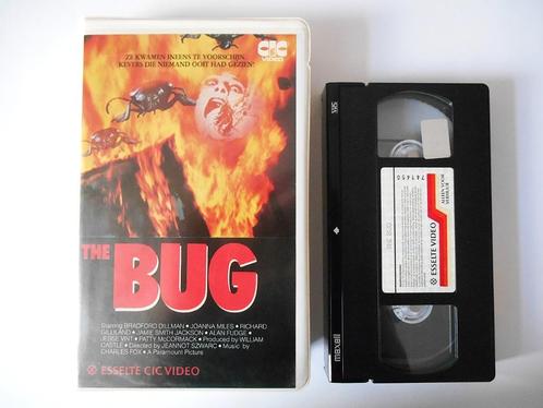 The Bug - Esselte CIC - ex rental vhs, Cd's en Dvd's, VHS | Film, Gebruikt, Horror, Vanaf 16 jaar, Verzenden