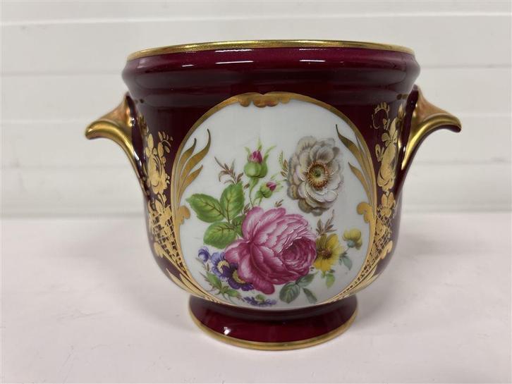 A7129 Porseleinen Vaas Limoges France, Antiek en Kunst, Antiek | Vazen, Ophalen of Verzenden