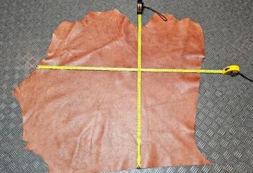 Rund - Leer Walnut-Brown(zie omschrijving!) beschikbaar voor biedingen