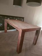 houten tafel 4 personen, Gebruikt, 150 tot 200 cm, Vier personen, Rechthoekig