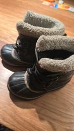 Als nieuw: Sorel snowboot zwart leer maat 28, Ophalen of Verzenden, Zo goed als nieuw, Jongetje of Meisje, Schoentjes