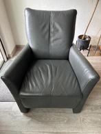 Fauteuil / lounge stoel - leer, Ophalen, Gebruikt, Modern, 50 tot 75 cm