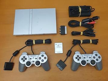PS2 | SONY PlayStation 2 SLIM met 2 Controller & MemoryCard beschikbaar voor biedingen