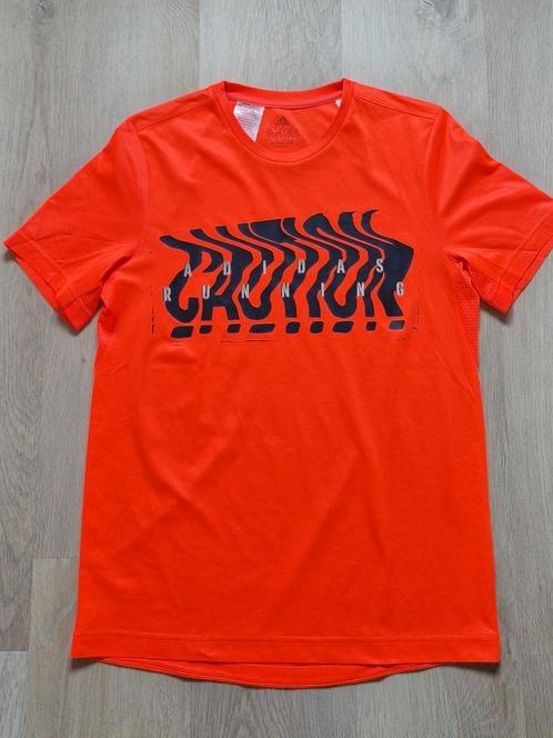 158/164 Nieuw! Neon oranje Adidas sportshirt, Kinderen en Baby's, Kinderkleding | Maat 158, Nieuw, Jongen, Sport- of Zwemkleding