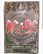 AC/DC Black Ice Metalen Bord 20x30 cm, Ophalen of Verzenden, Nieuw in verpakking, Rock-'n-Roll
