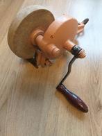 Messenslijper,,Antiek,,,handgedraaide messenslijper, Ophalen of Verzenden