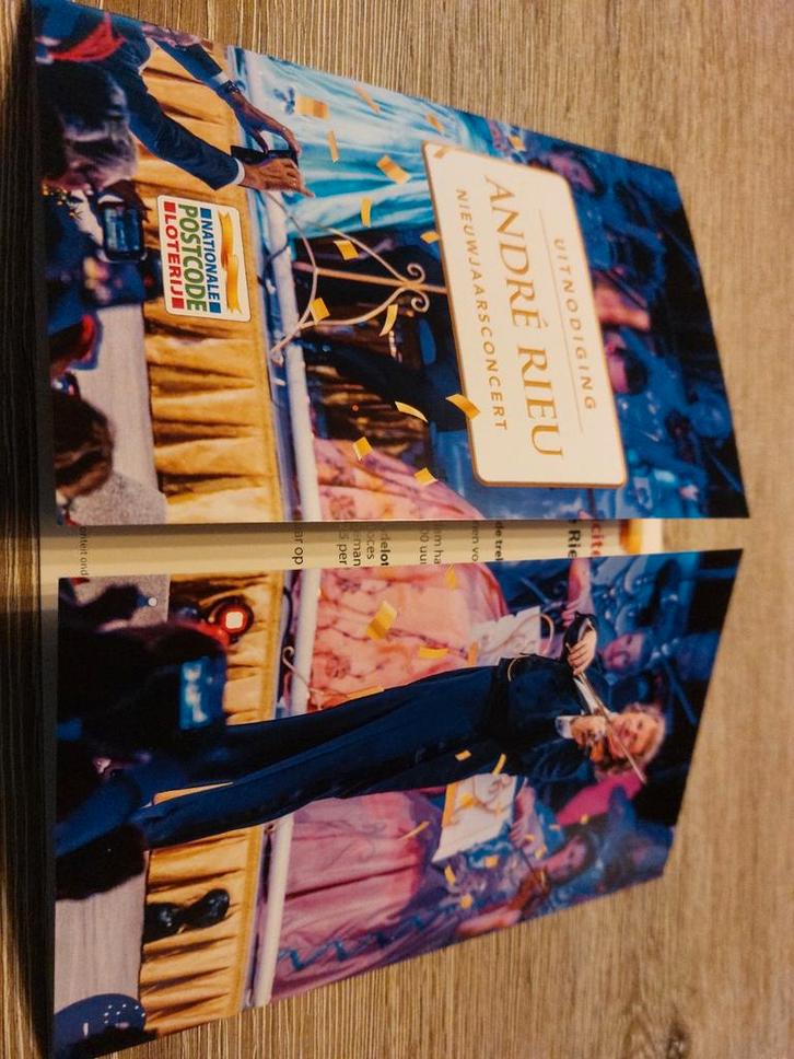 Te koop 2x2 kaarten Andre Rieu nieuwjaarsconcert, Tickets en Kaartjes, Concerten | Klassiek, Twee personen, Januari