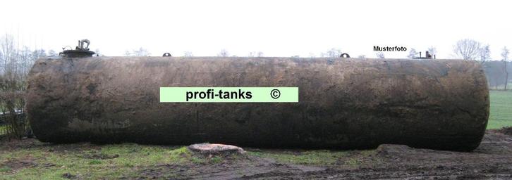 LW50 opslagtank 50000 L stalen bluswatertank water-reservoir, Tuin en Terras, Regentonnen, Gebruikt, Metaal, 150 liter of meer