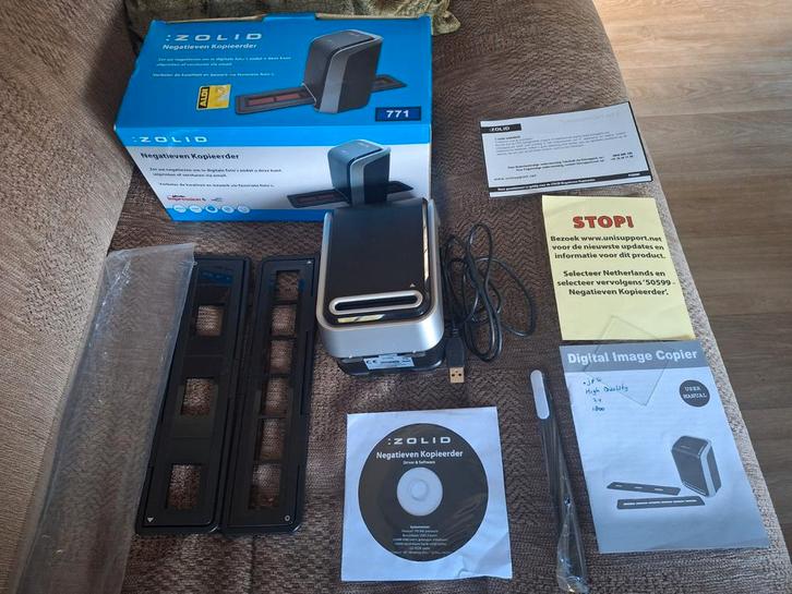 Zolid Negatieven Kopieerder - Diascanner, Computers en Software, Scanners, Zo goed als nieuw, Diascanner, MacOS, Windows, Ophalen of Verzenden