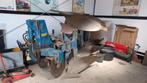 Ransomes/ Dowdeswell 3 schaar wentelploeg., Ophalen, Bollenteelt, Grondbewerking