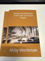 2x Family Meal Planner - Weekplanner Nieuw!, Overige typen, Nieuw, Ophalen of Verzenden, Gezond koken