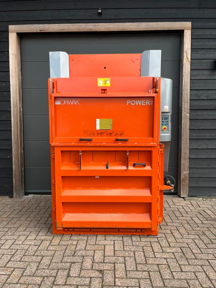 Orwak 3420SD | 26 ton | Papierpers | Balenpers | Plasticpers, Doe-het-zelf en Verbouw, Gereedschap | Overige machines, Ophalen of Verzenden