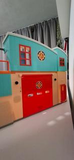 Brandweerman Sam kazerne + voertuigen en helikopter – werk n, Ophalen of Verzenden