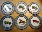 Onderzetters Auto's (een dubbel), Antiek en Kunst, Antiek | Tin, Ophalen of Verzenden