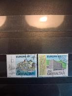 Gibraltar 519-520 gestempeld, Ophalen, Overige landen, Gestempeld