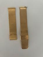 Cluse edelstaal horlogeband 18 mm Mesh Gold, NIEUW, Overige merken, Staal, Staal, Polshorloge