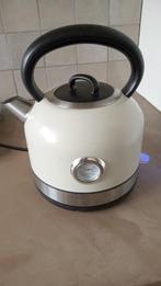Retro waterkoker. Crèmekleurig., 1 tot 2 liter, Verzenden, Gebruikt