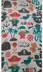 Flanellen dekbedovertrek 1p piraat, Ophalen of Verzenden