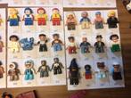 Duplo poppetjes opa oma baby gezin donkere poppetjes, Ophalen of Verzenden, Zo goed als nieuw, Duplo