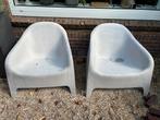 Skarpo grijs, Tuin en Terras, Tuinstoelen, Ophalen, Gebruikt, Kunststof