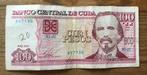 Cuba 100 pesos 2015 circulatie nominaal 4€ 647130, Los biljet, Ophalen of Verzenden, Noord-Amerika