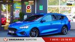 Ford Focus Wagon 1.0 EcoB. Hybrid ST Line NAP DAB+/Navi/Cam, Gebruikt, Blauw, Origineel Nederlands, Hybride Elektrisch/Benzine