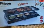 Tristar RA-2724 Raclette Grill - 8 personen, Witgoed en Apparatuur, Ophalen of Verzenden, Vaatwasmachinebestendig, Nieuw, Steengrill